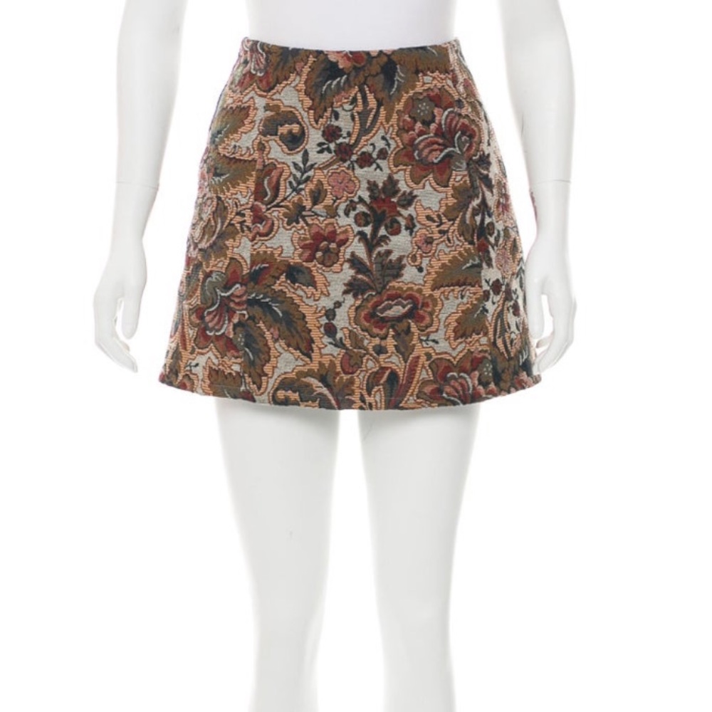 Reformation Baroque Mini Skirt